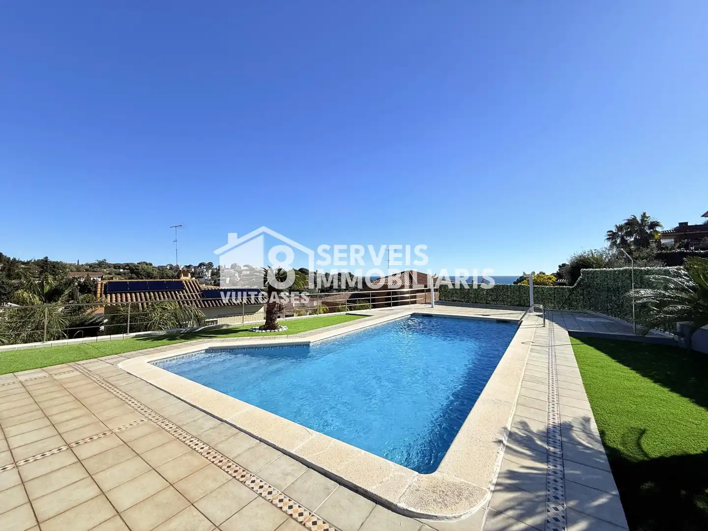 Piscina de Casa o chalet en venta en Arenys de Mar con Calefacción, Jardín privado y Terraza