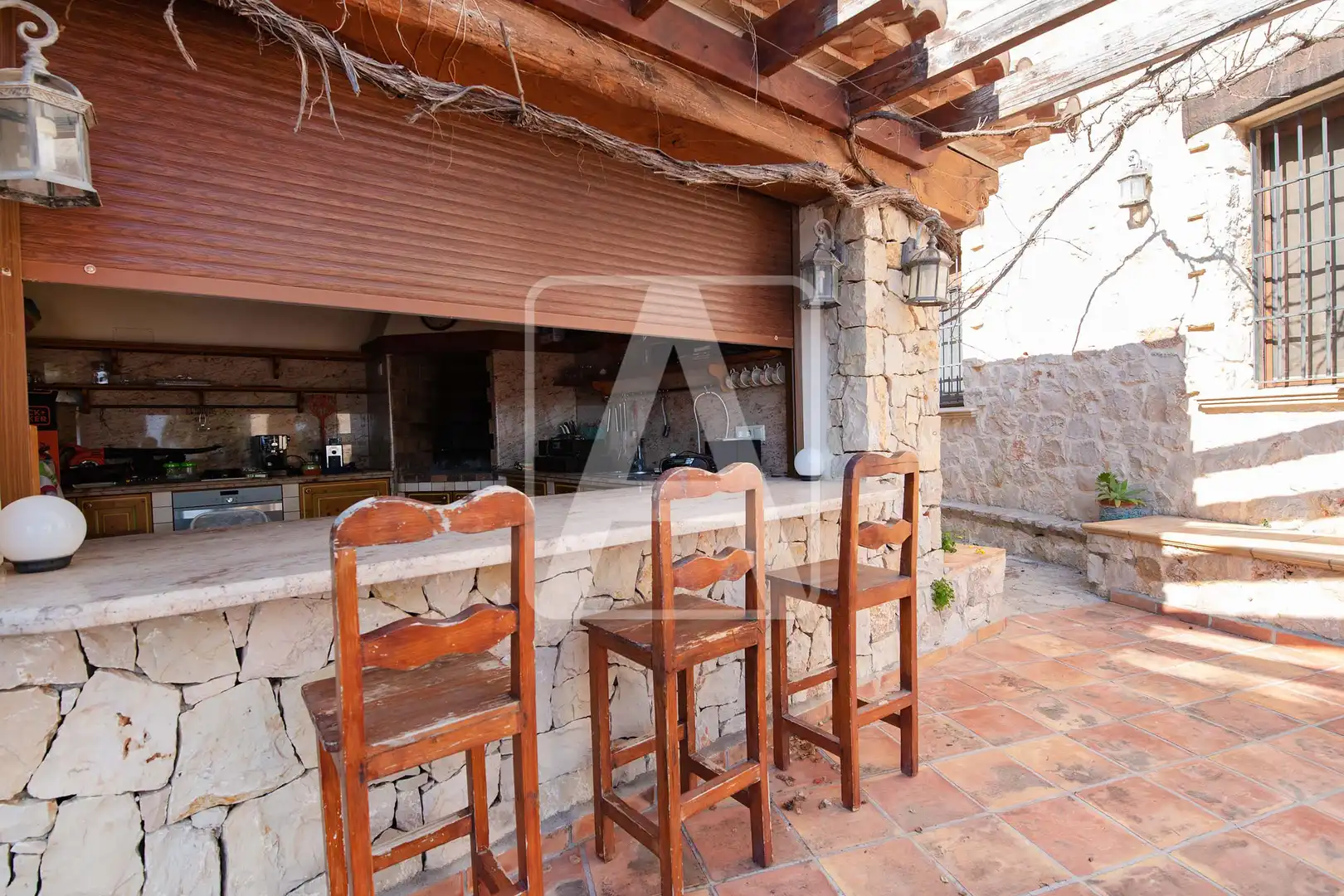 Terraza de Finca rústica en venta en Benissa con Calefacción, Jardín privado y Terraza