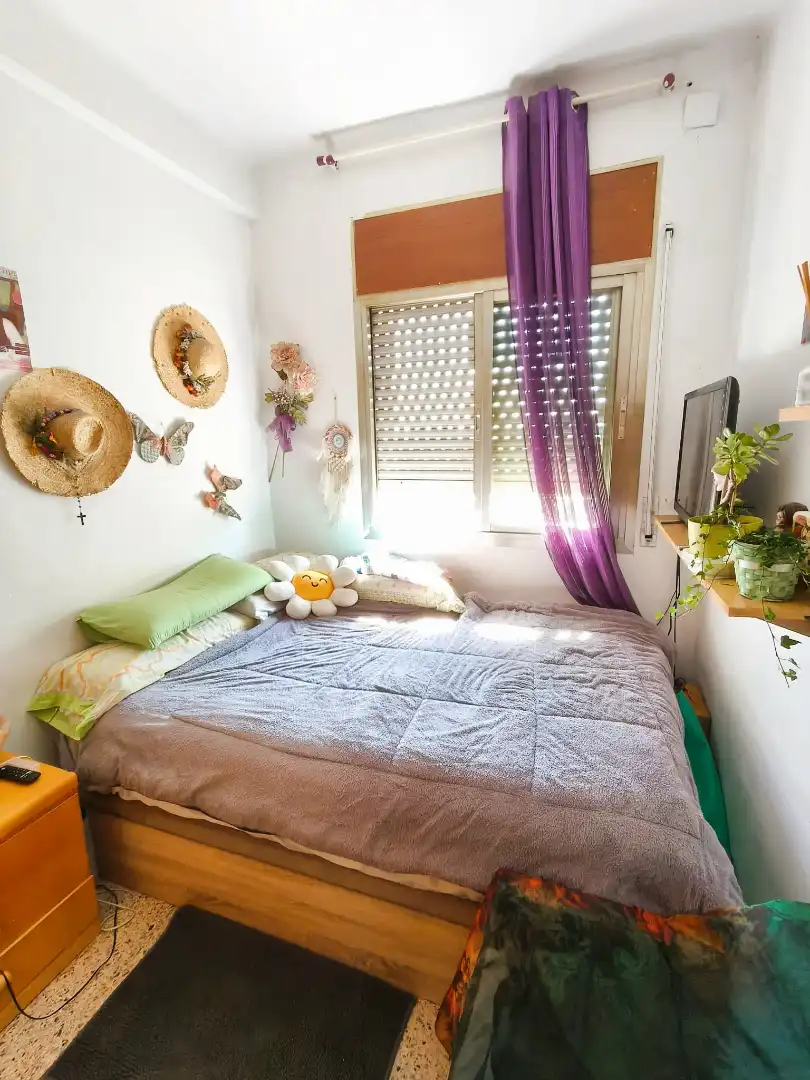 Bedroom of Flat for sale in Barcelona  with Parquet flooring, Terrace and Balcony