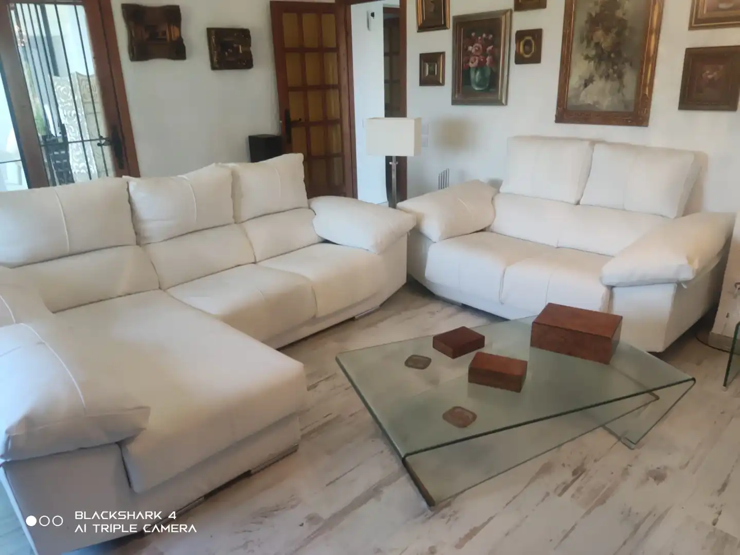 Sala d'estar de Casa o xalet en venda en Alcalà de Xivert amb Aire condicionat, Jardí privat i Terrassa