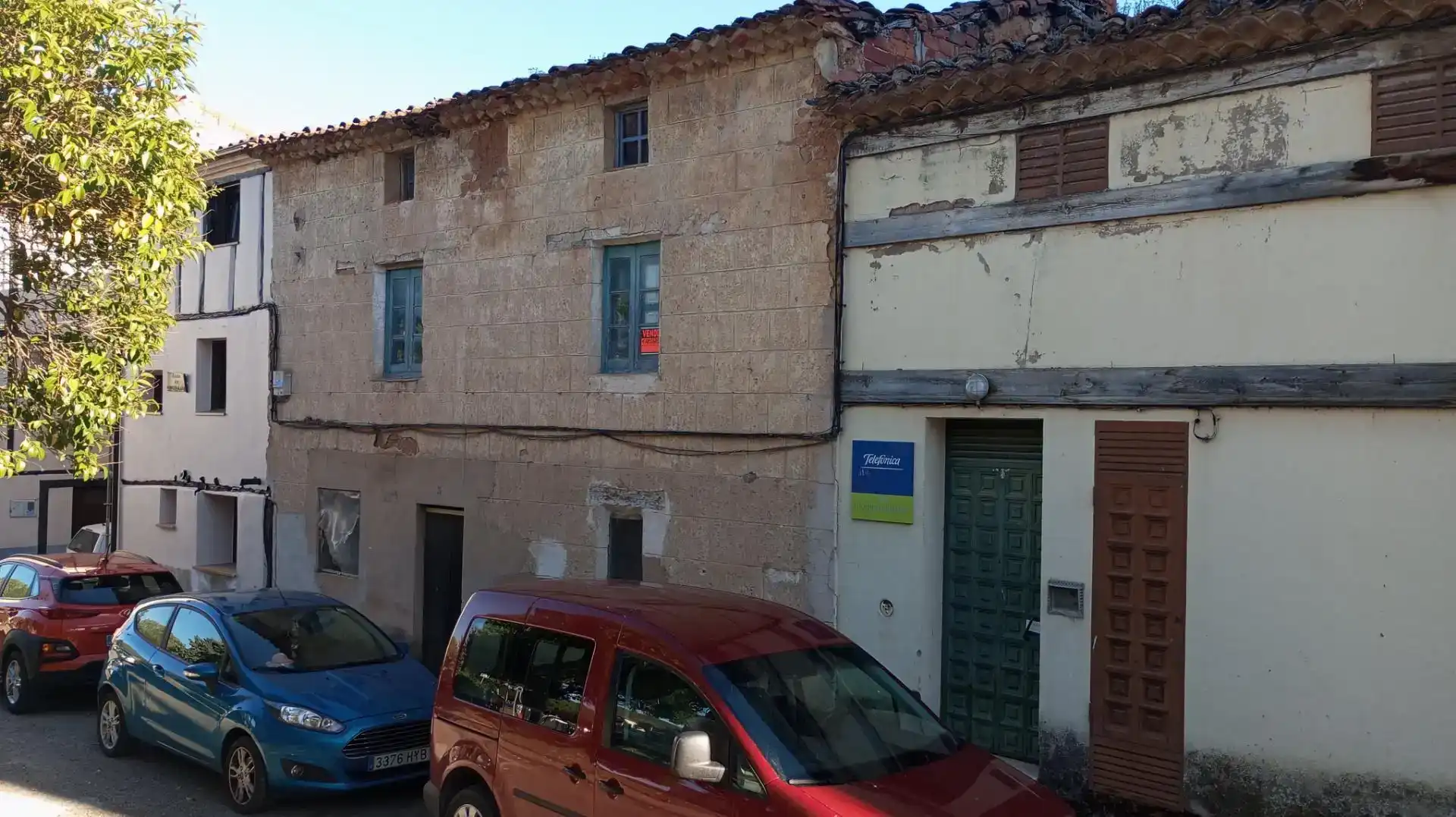 Vista exterior de Casa adosada en venda en Covarrubias