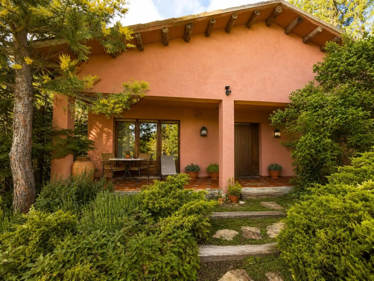 Vista exterior de Casa o chalet en venta en Prades con Calefacción, Jardín privado y Terraza