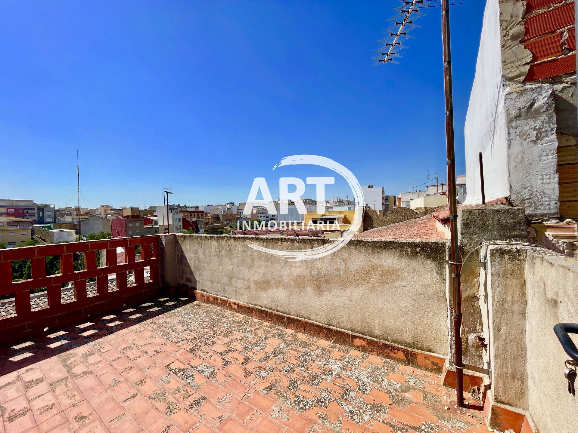 Terrassa de Casa adosada en venda en Riba-roja de Túria