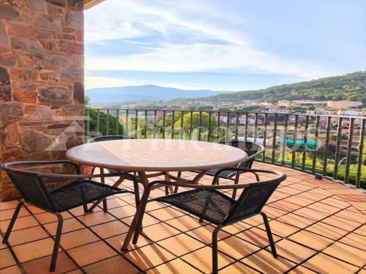 Terraza de Casa o chalet en venta en Castellar del Vallès con Calefacción, Jardín privado y Terraza