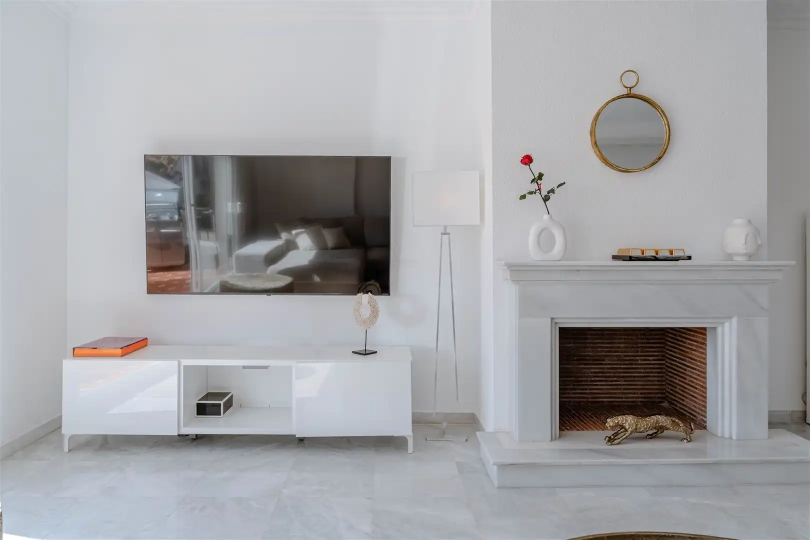 Sala d'estar de Apartament en venda en Estepona