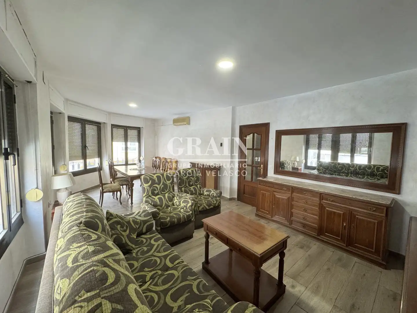 Living room of Flat for sale in  Albacete Capital  with Air Conditioner and Heating