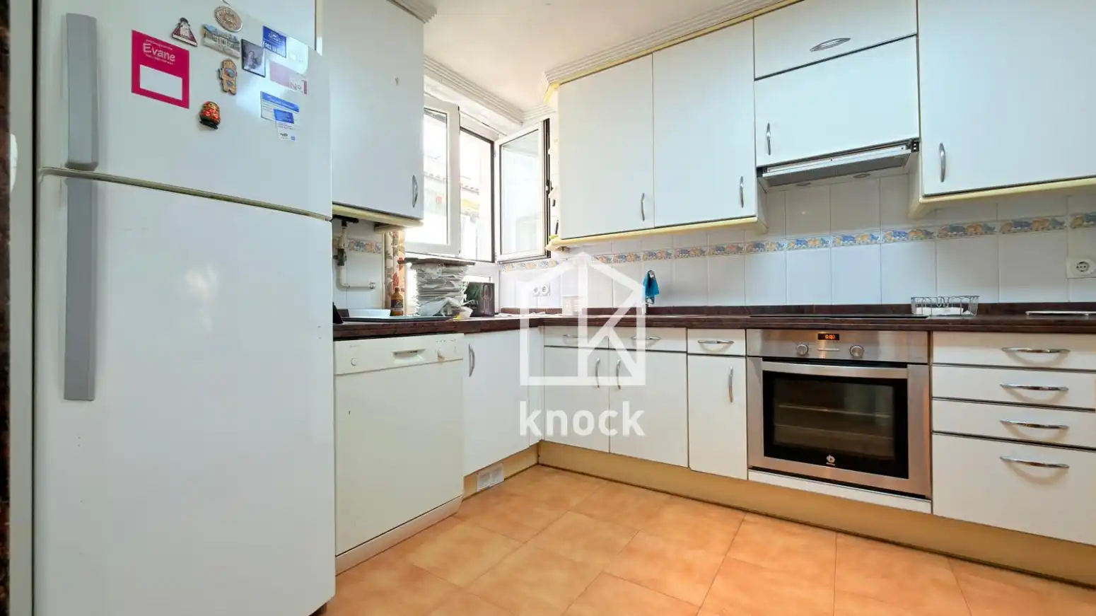 Kitchen of Flat for sale in Oviedo   with Heating and Parquet flooring