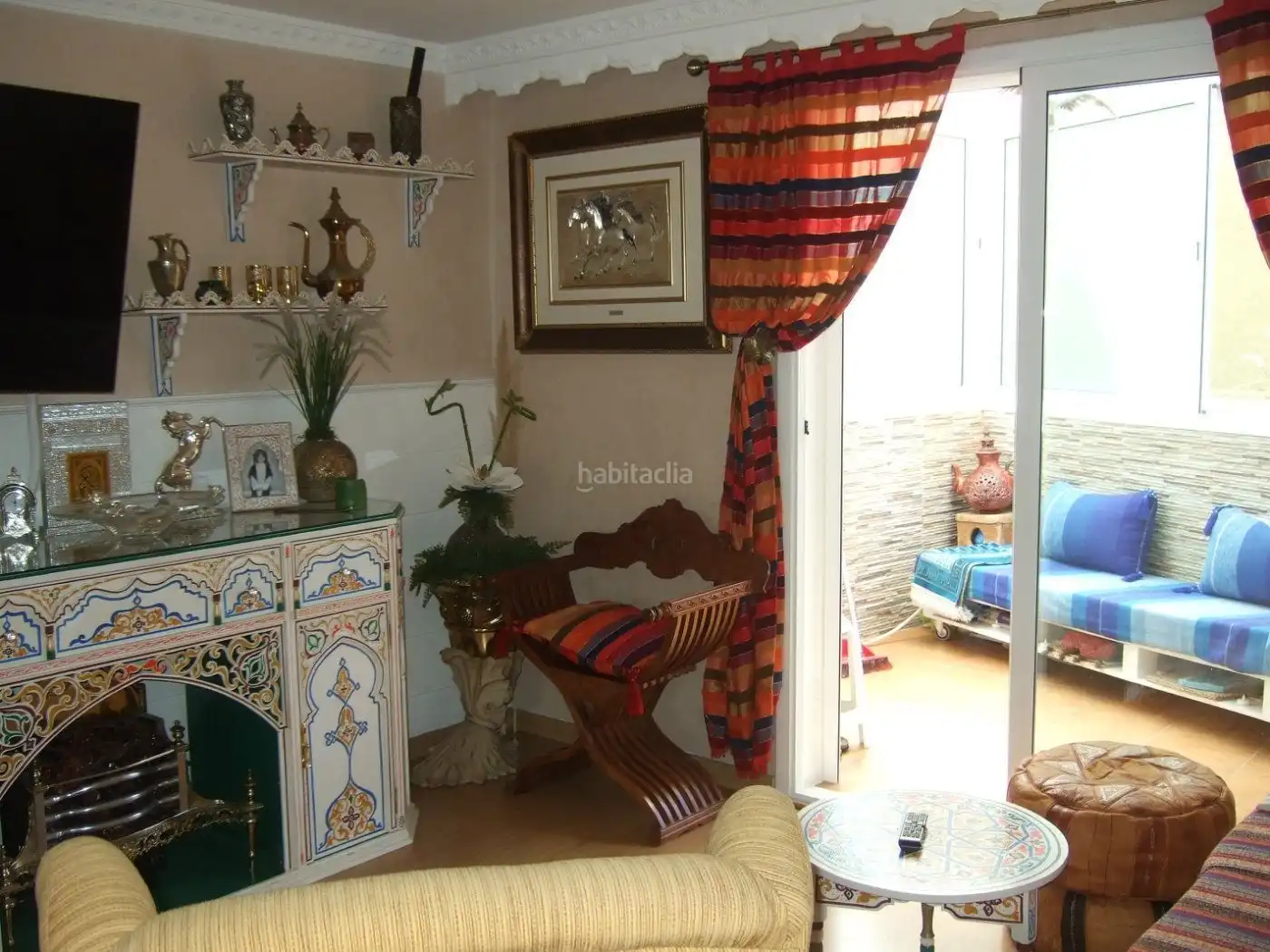 Sala de estar de Piso en venta en Mataró