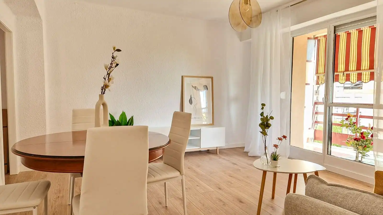Esszimmer von Wohnung zum Verkauf in Alcoy / Alcoi mit Klimaanlage, Terrasse und Möbliert
