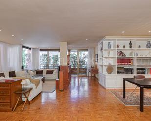 Sala d'estar de Apartament en venda en  Barcelona Capital amb Aire condicionat, Calefacció i Parquet