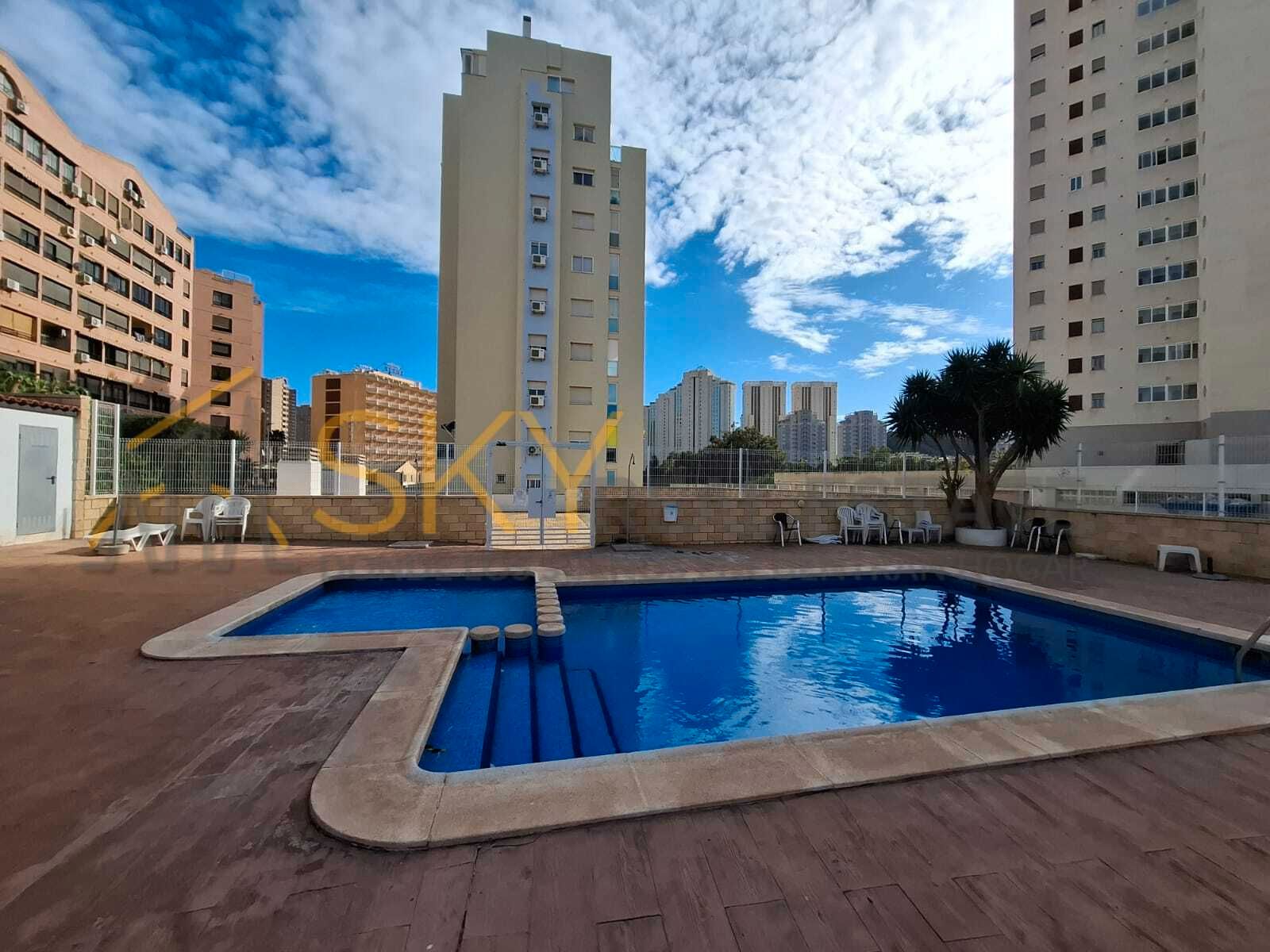 Swimming pool of Flat for sale in Finestrat  with Terrace, Swimming Pool and Furnished