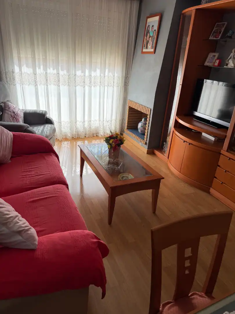 Sala d'estar de Pis en venda en Sabadell amb Aire condicionat, Calefacció i Parquet