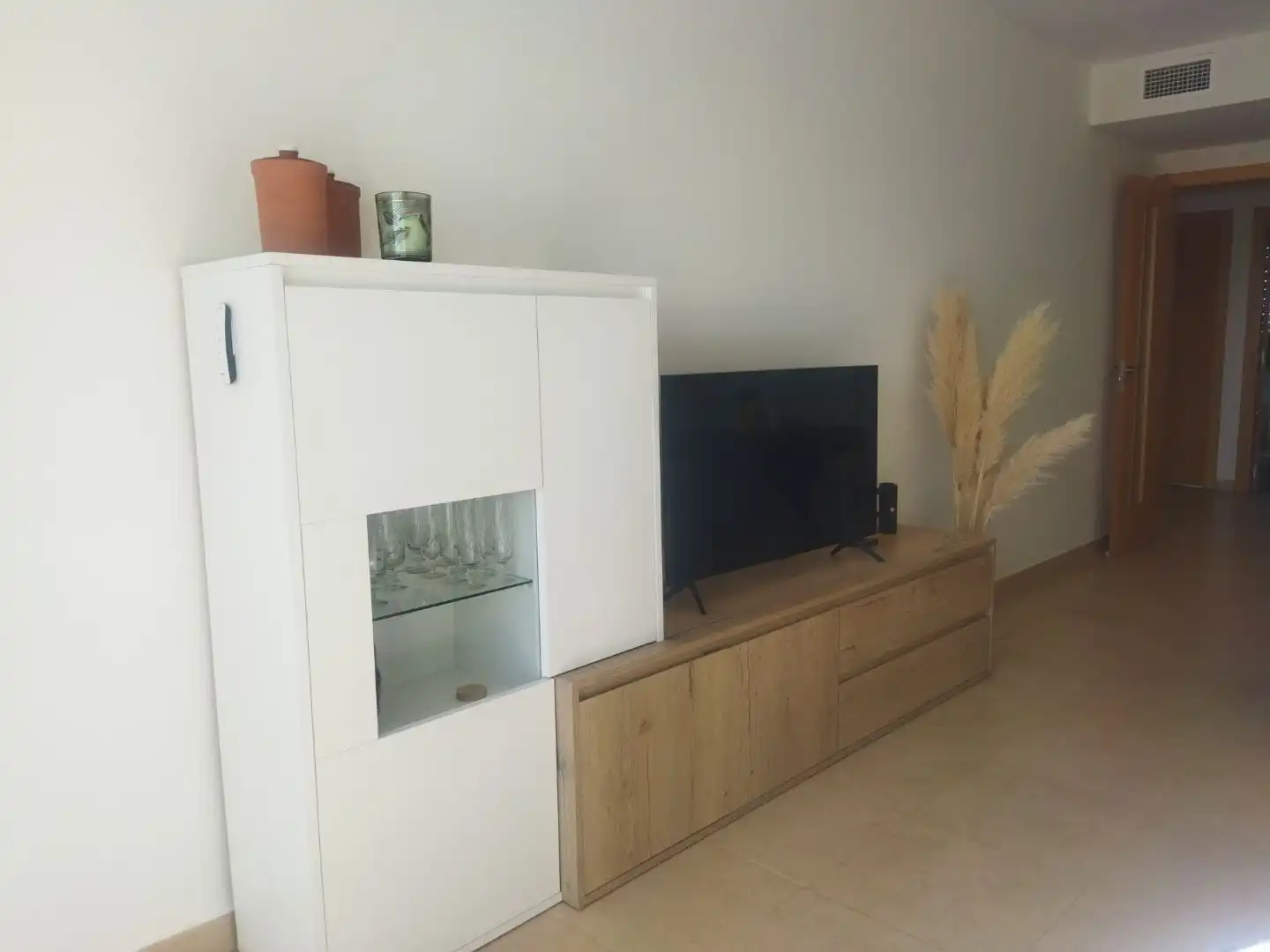 Living room of Flat for rent in San Jorge / Sant Jordi  with Air Conditioner, Terrace and Balcony