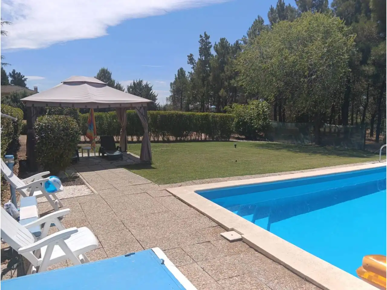 Swimming pool of Country homes for sale in Valdunciel  with Air Conditioner, Heating and Private garden