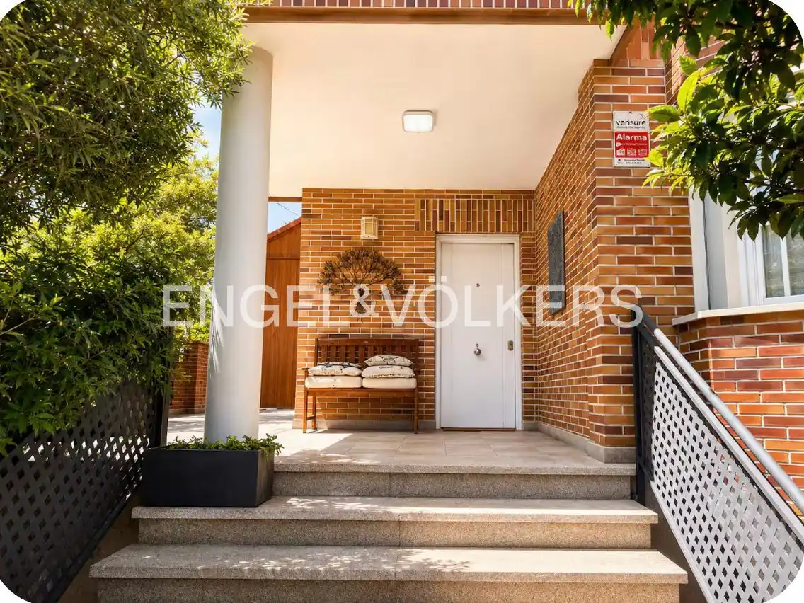 Terrasse von Haus oder Chalet zur Miete in Madrid mit Klimaanlage, Heizung und Privatgarten
