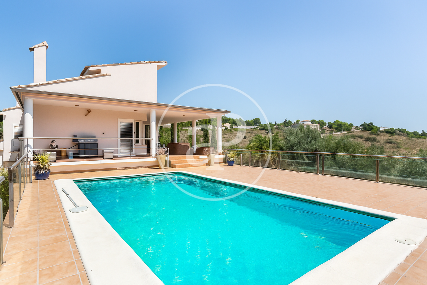 Piscina de Casa o xalet en venda en Alberic amb Aire condicionat, Calefacció i Jardí privat