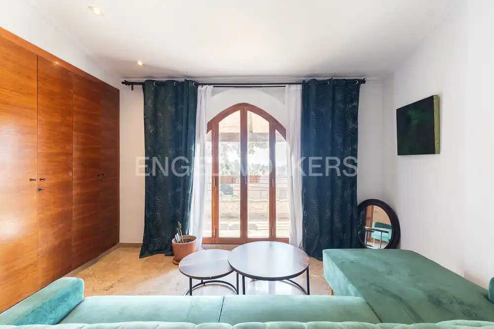 Sala de estar de Casa o chalet de alquiler en Manises con Aire acondicionado, Calefacción y Jardín privado