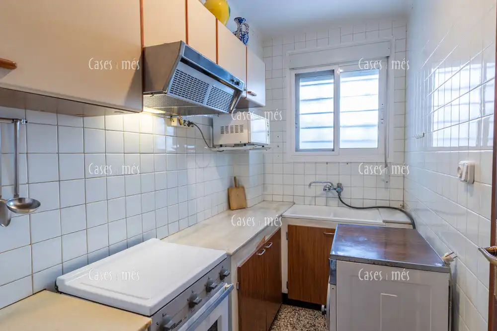 Cocina de Apartamento en venta en La Pobla de Farnals con Terraza, Amueblado y Piscina comunitaria