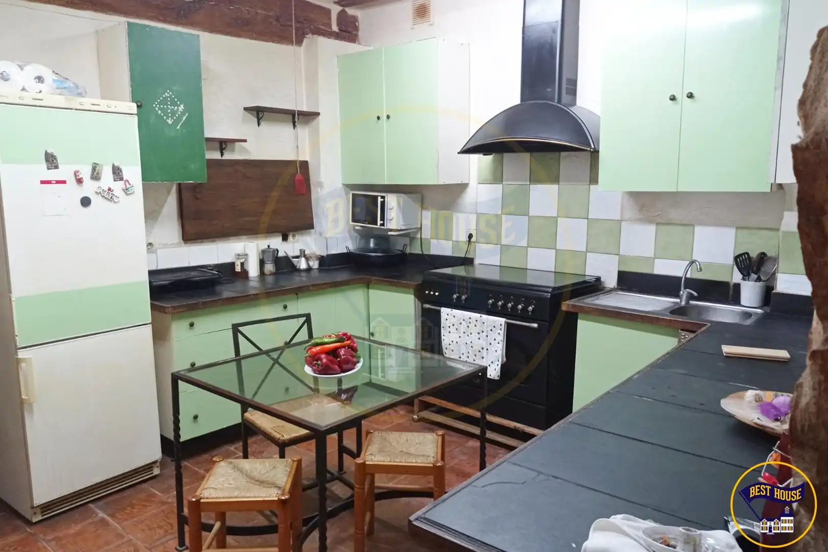 Cocina de Casa o chalet en venta en Valverdejo con Calefacción, Trastero y Amueblado