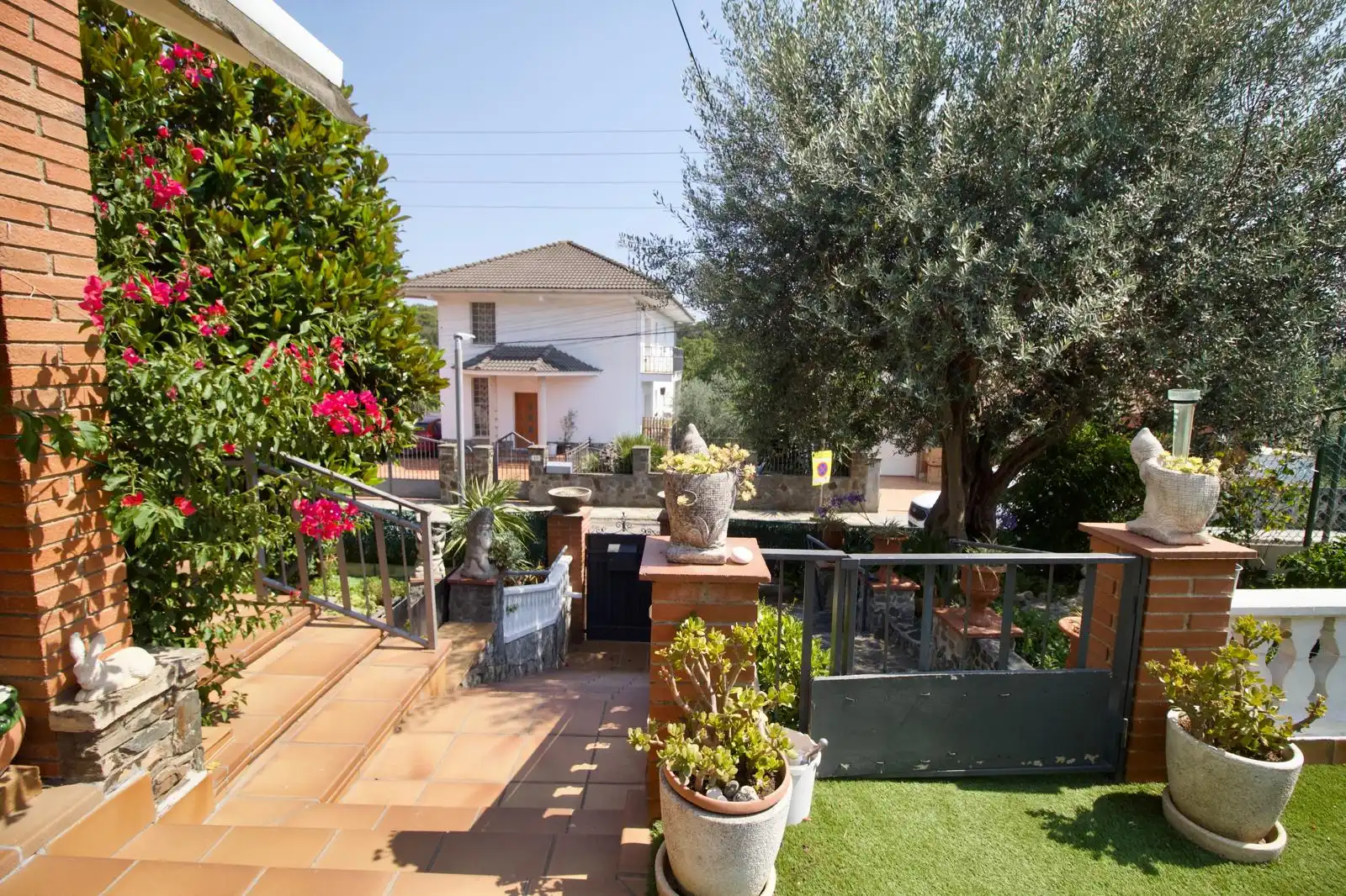 Terrassa de Casa o xalet en venda en Les Franqueses del Vallès amb Aire condicionat, Calefacció i Jardí privat