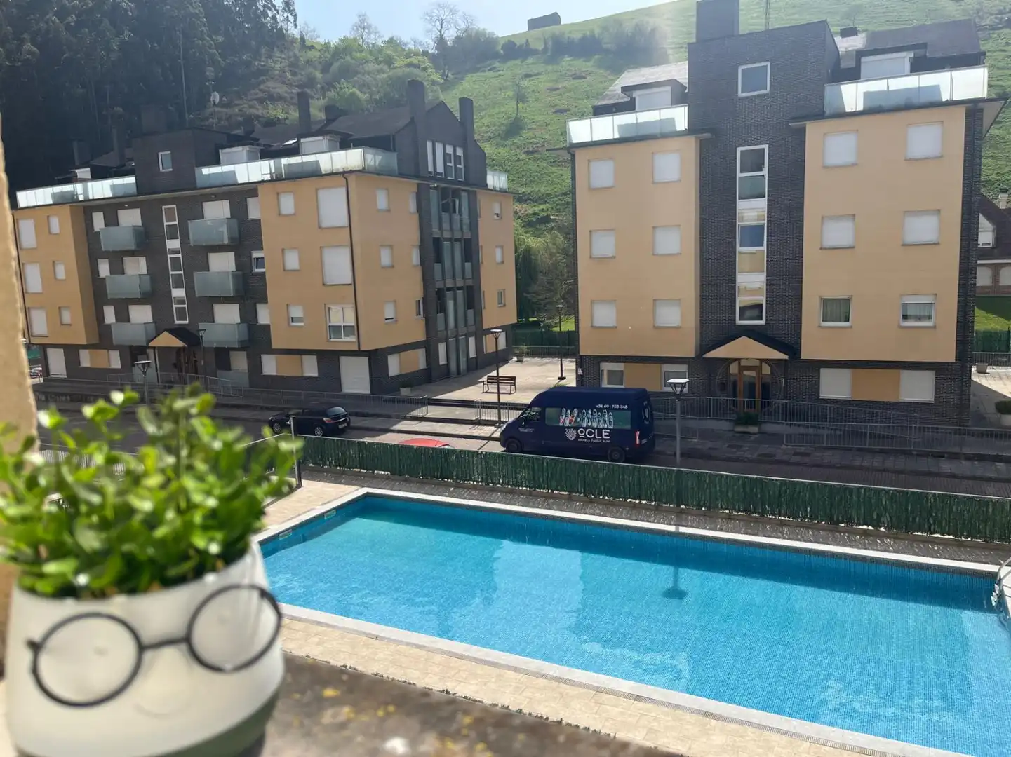 Swimming pool of Flat for sale in Val de San Vicente   with Heating, Private garden and Community pool