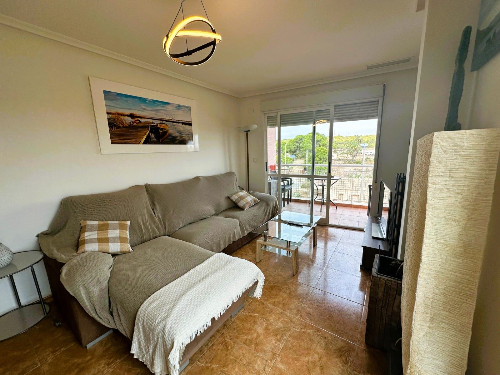 Sala de estar de Piso de alquiler en Elche / Elx