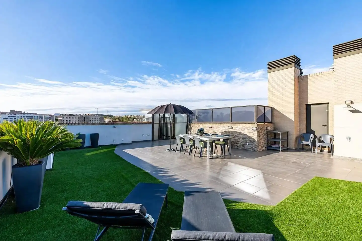 Terraza de Ático en venta en Zaragoza con Aire acondicionado, Calefacción y Parquet