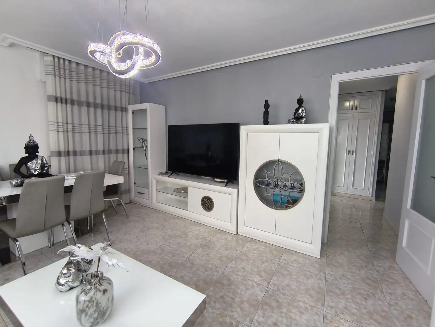 Sala d'estar de Pis en venda en Casco Urbano