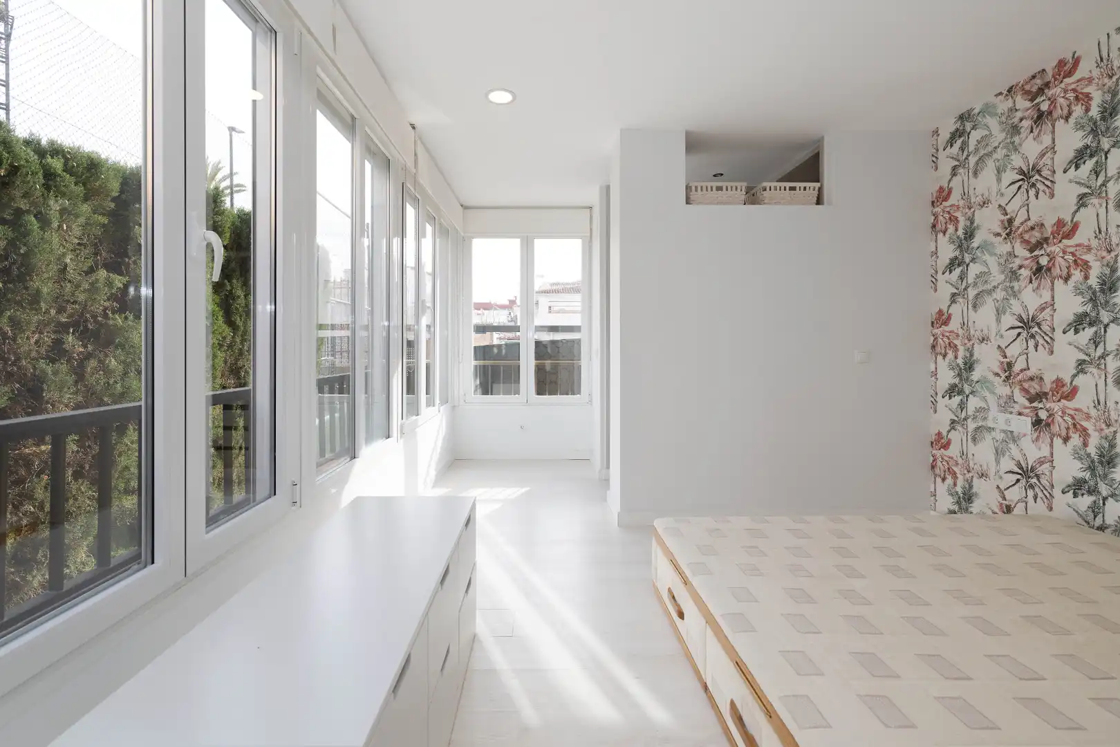 Schlafzimmer von Wohnung zum Verkauf in Málaga mit Klimaanlage, Heizung und Terrasse