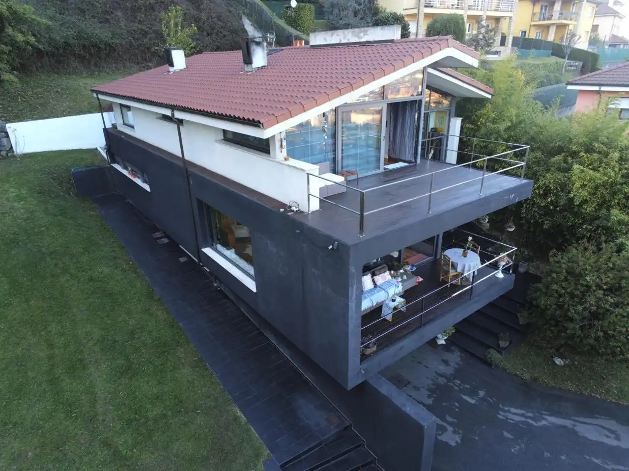 Exterior view of Houses for sale in Oviedo   with Air Conditioner, Heating and Private garden