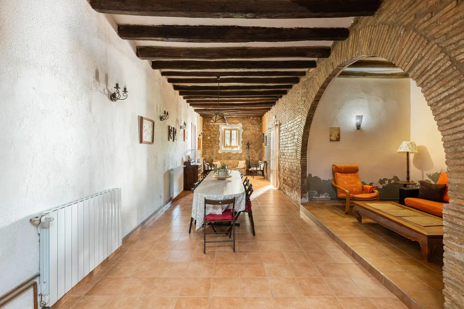 Dining room of Country homes for sale in Piera  with Air Conditioner, Private garden and Storage room