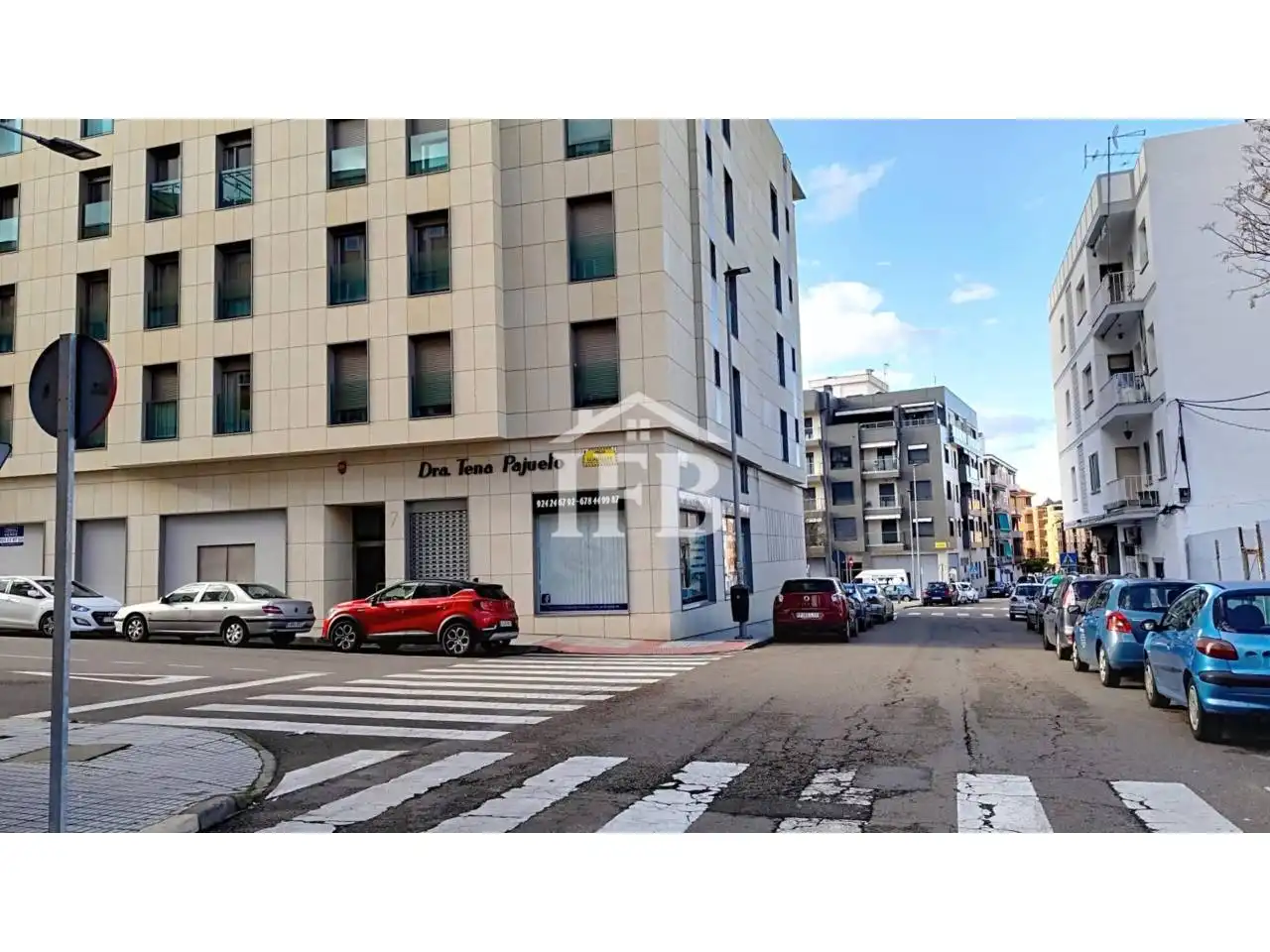 Vista exterior de Pis de lloguer en Badajoz amb Aire condicionat, Calefacció i Moblat
