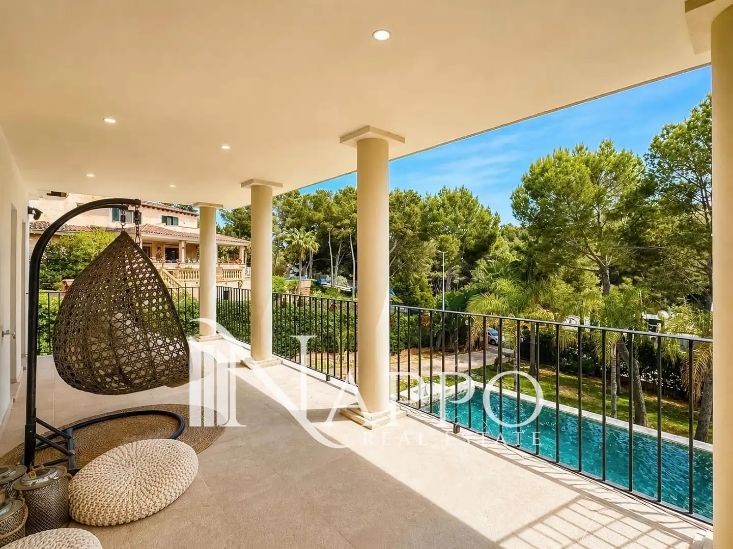 Terrassa de Casa o xalet de lloguer en Calvià amb Aire condicionat, Calefacció i Terrassa