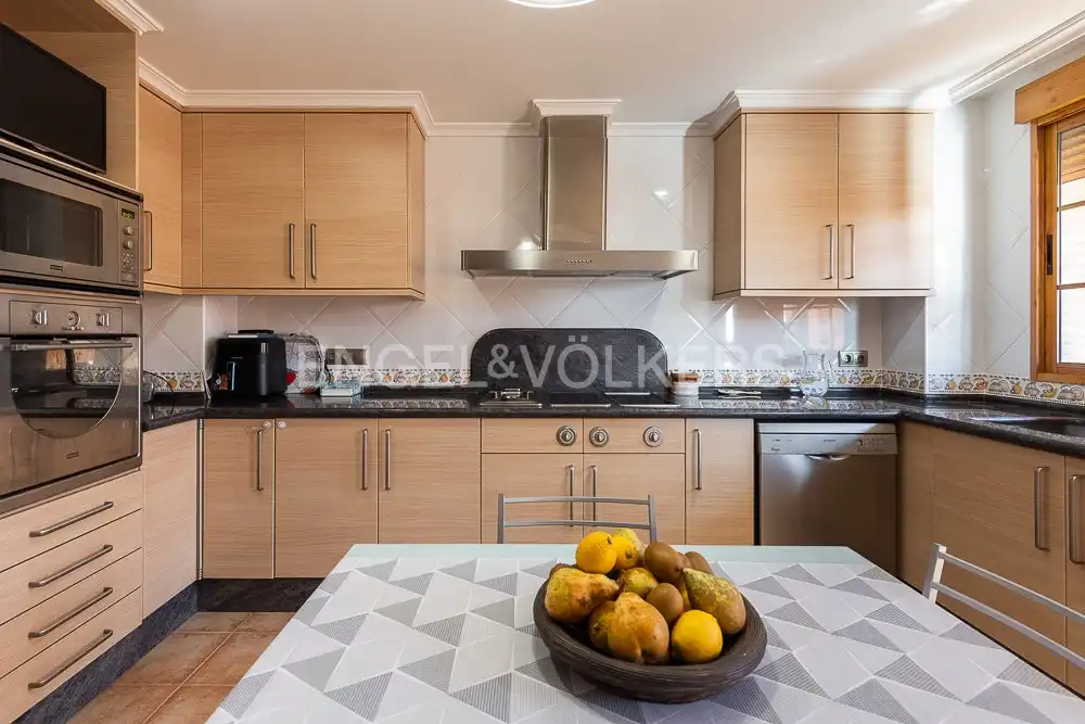 Cocina de Casa o chalet en venta en Náquera con Aire acondicionado, Calefacción y Jardín privado