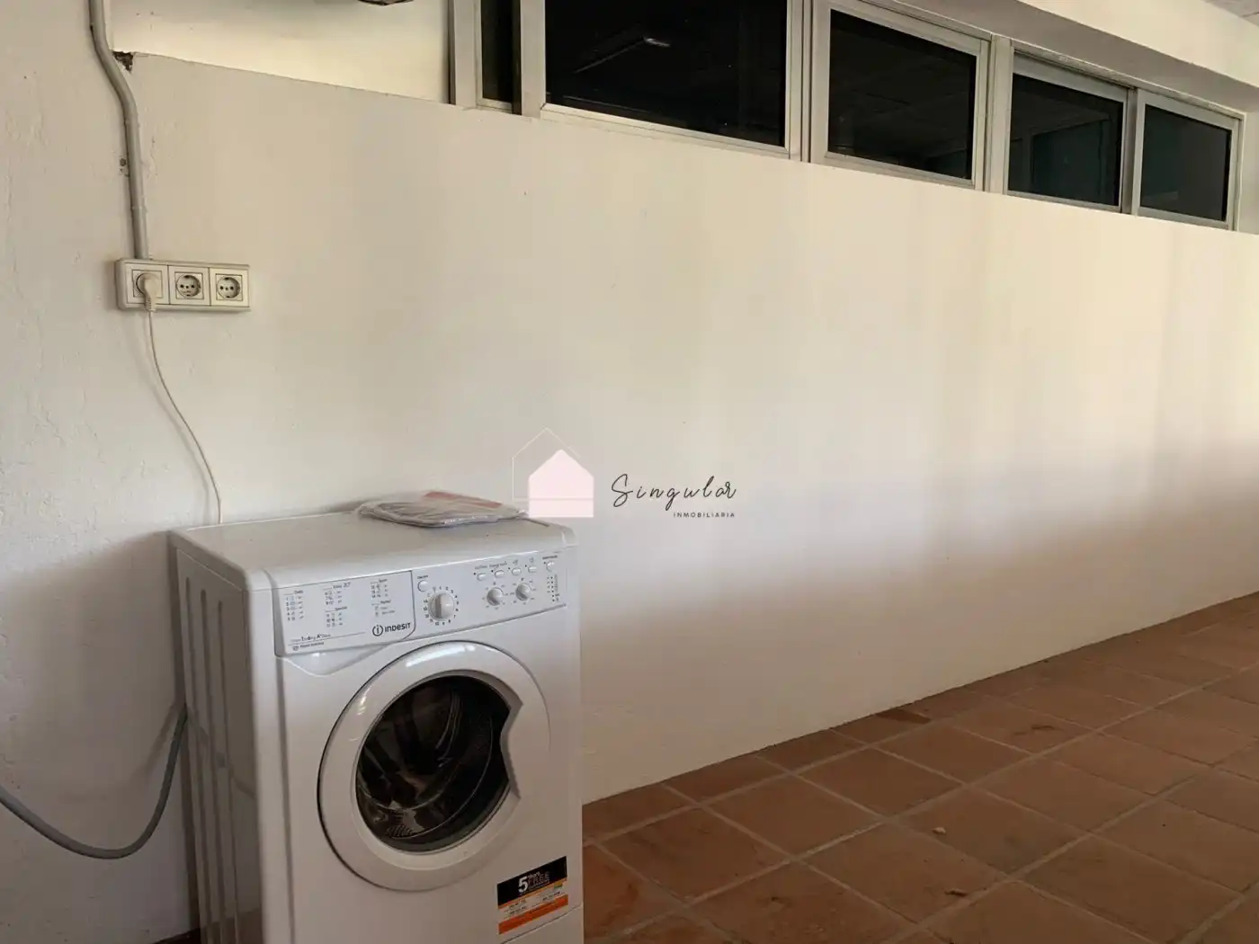 Terrasse von Wohnung zur Miete in Mos mit Heizung, Terrasse und Abstellraum