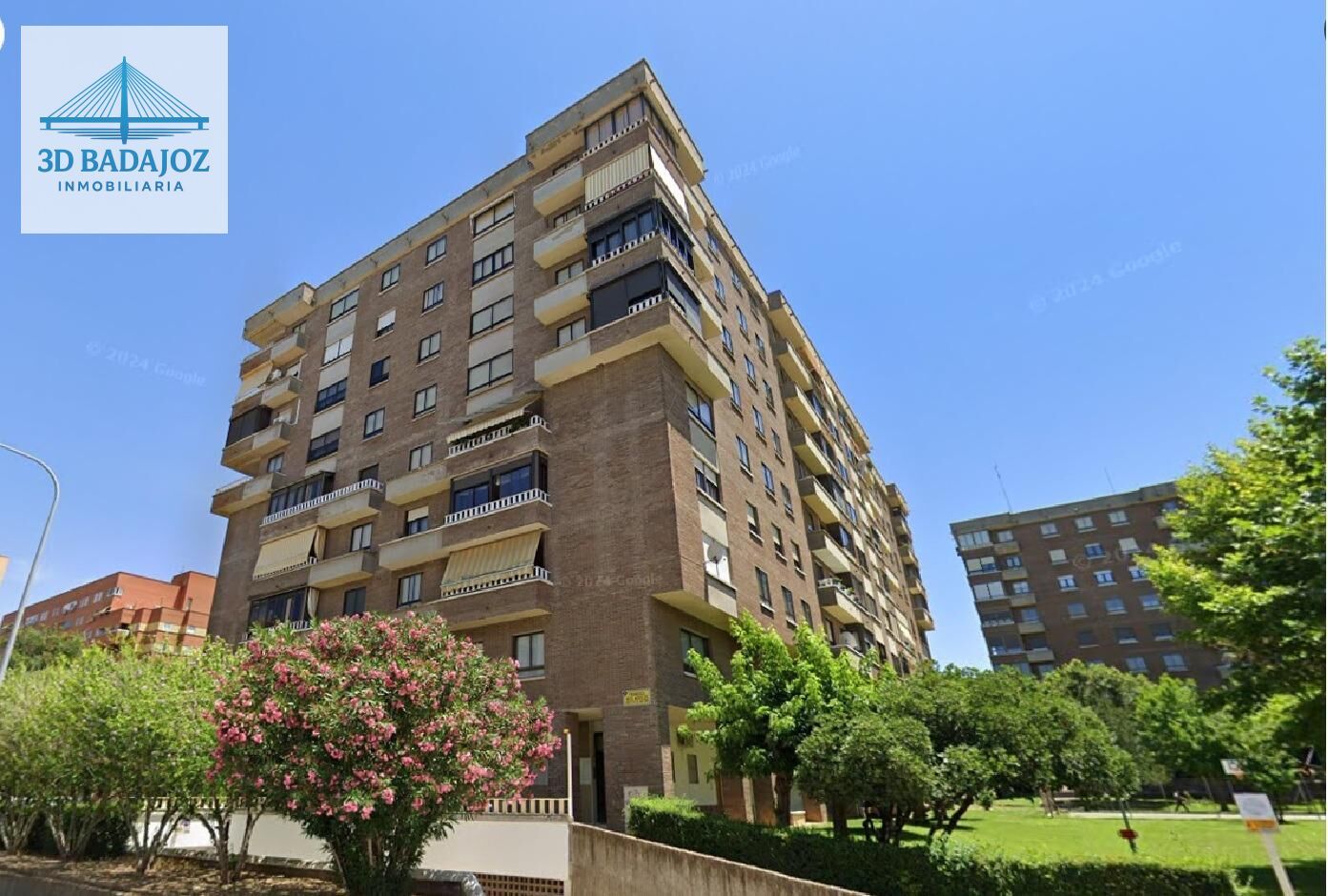 Exterior view of Flat for sale in Badajoz Capital  with Air Conditioner and Terrace