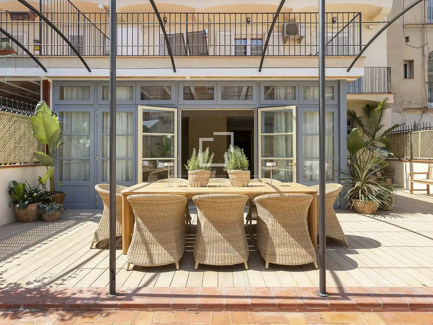 Terrace of Flat for sale in Barcelona  with Air Conditioner, Heating and Parquet flooring