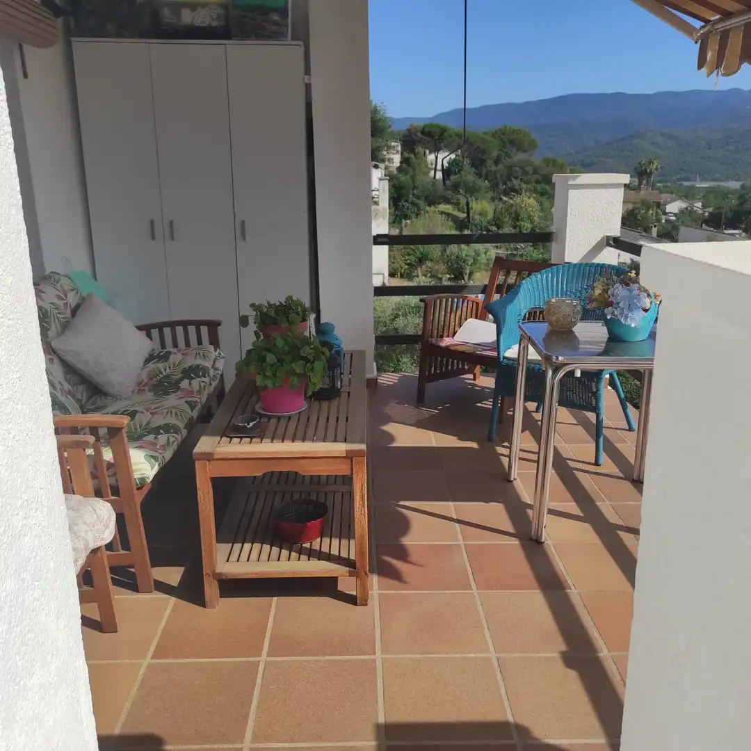 Terrassa de Casa o xalet en venda en Riells i Viabrea amb Calefacció, Jardí privat i Terrassa