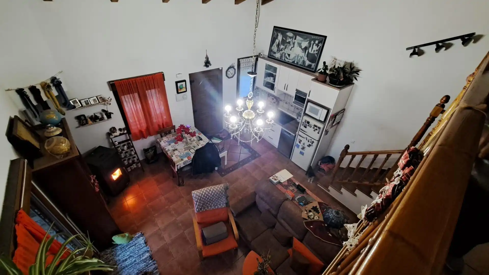 Wohnzimmer von Country house zum Verkauf in Toral de los Vados