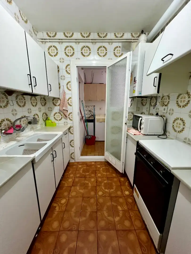 Kitchen of Flat for sale in Barcelona  with Air Conditioner, Heating and Furnished