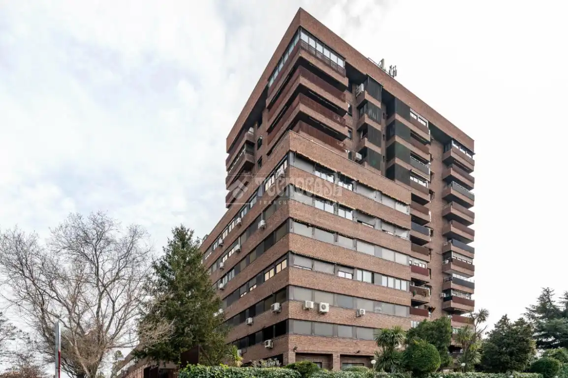 Exterior view of Flat for sale in  Madrid Capital  with Air Conditioner