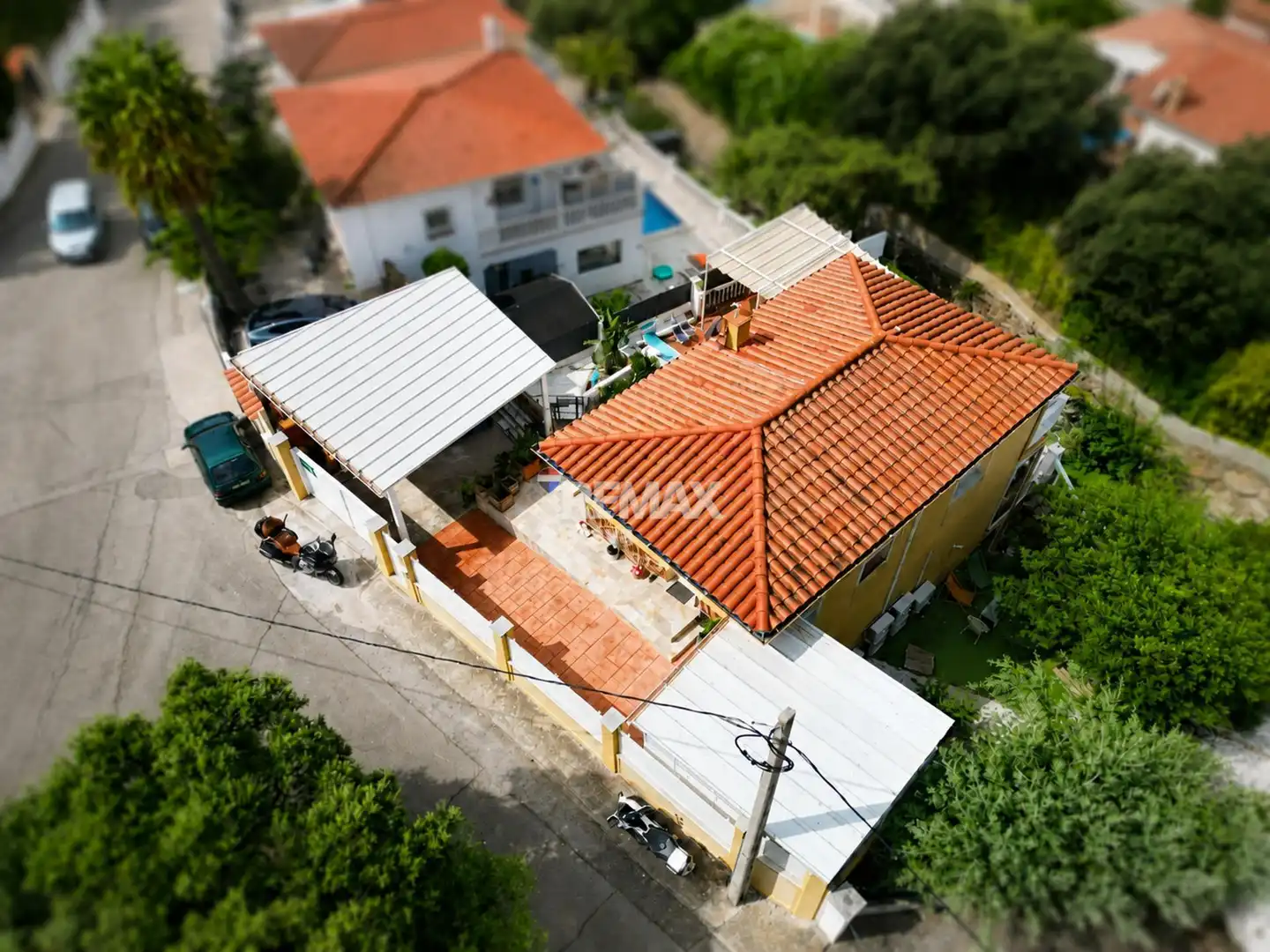 Exterior view of Houses for sale in Roses  with Air Conditioner, Heating and Private garden