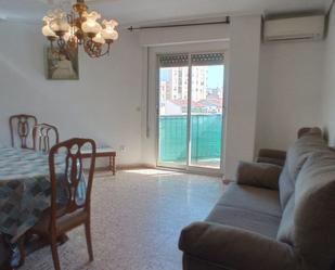 Living room of Flat for sale in Nules  with Air Conditioner, Furnished and Balcony