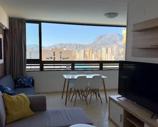 Sala d'estar de Apartament de lloguer en Benidorm amb Aire condicionat i Terrassa