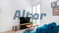 Living room of Flat for sale in  Madrid Capital  with Air Conditioner and Furnished
