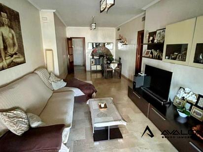 Living room of Flat for sale in  Huelva Capital  with Air Conditioner, Heating and Furnished
