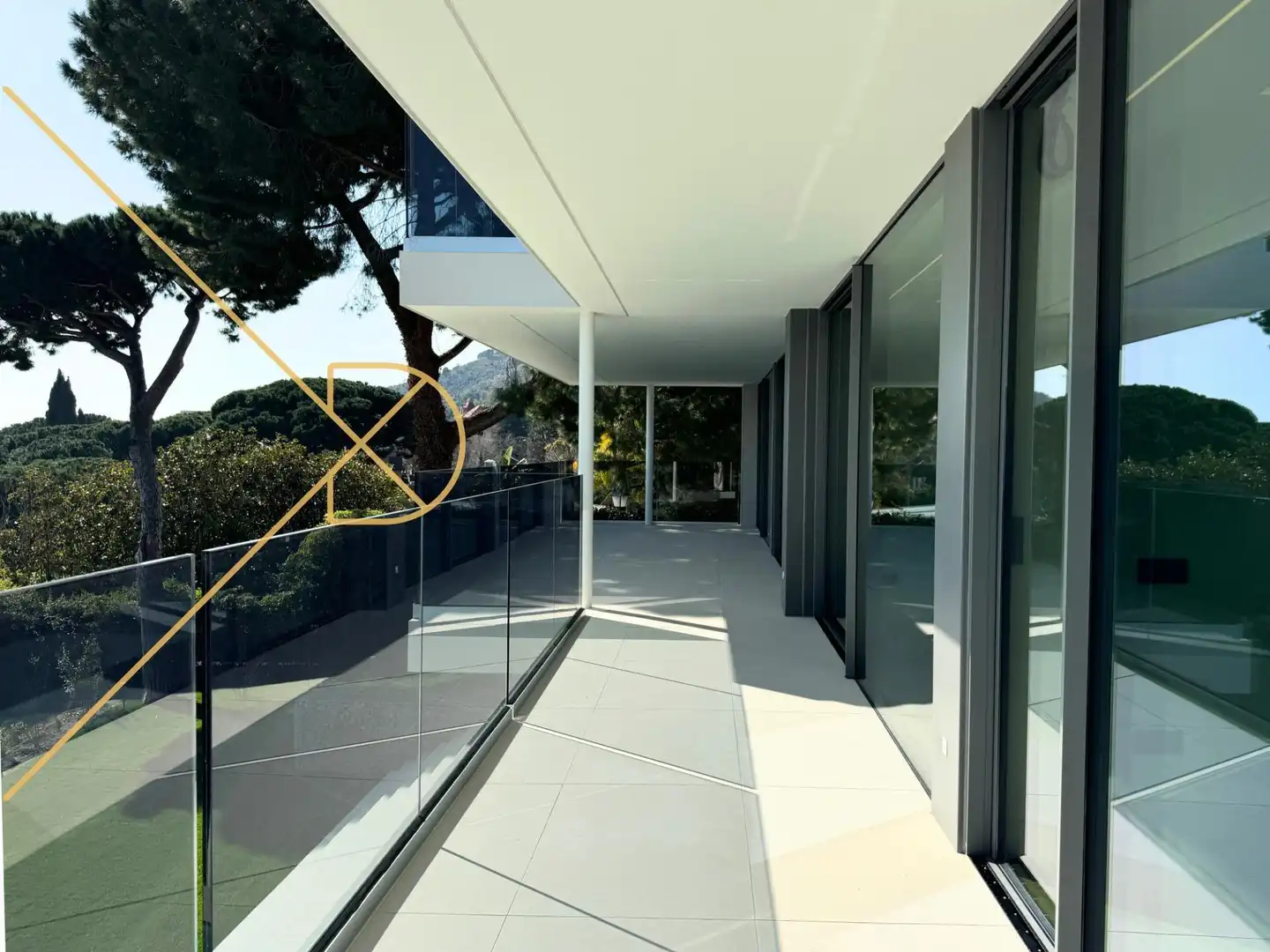 Vista exterior de Casa o chalet en venta en Barcelona con Aire acondicionado, Calefacción y Jardín privado