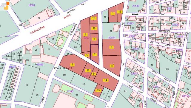 Terreno residencial en Venta en Calle Almendros en Noblejas