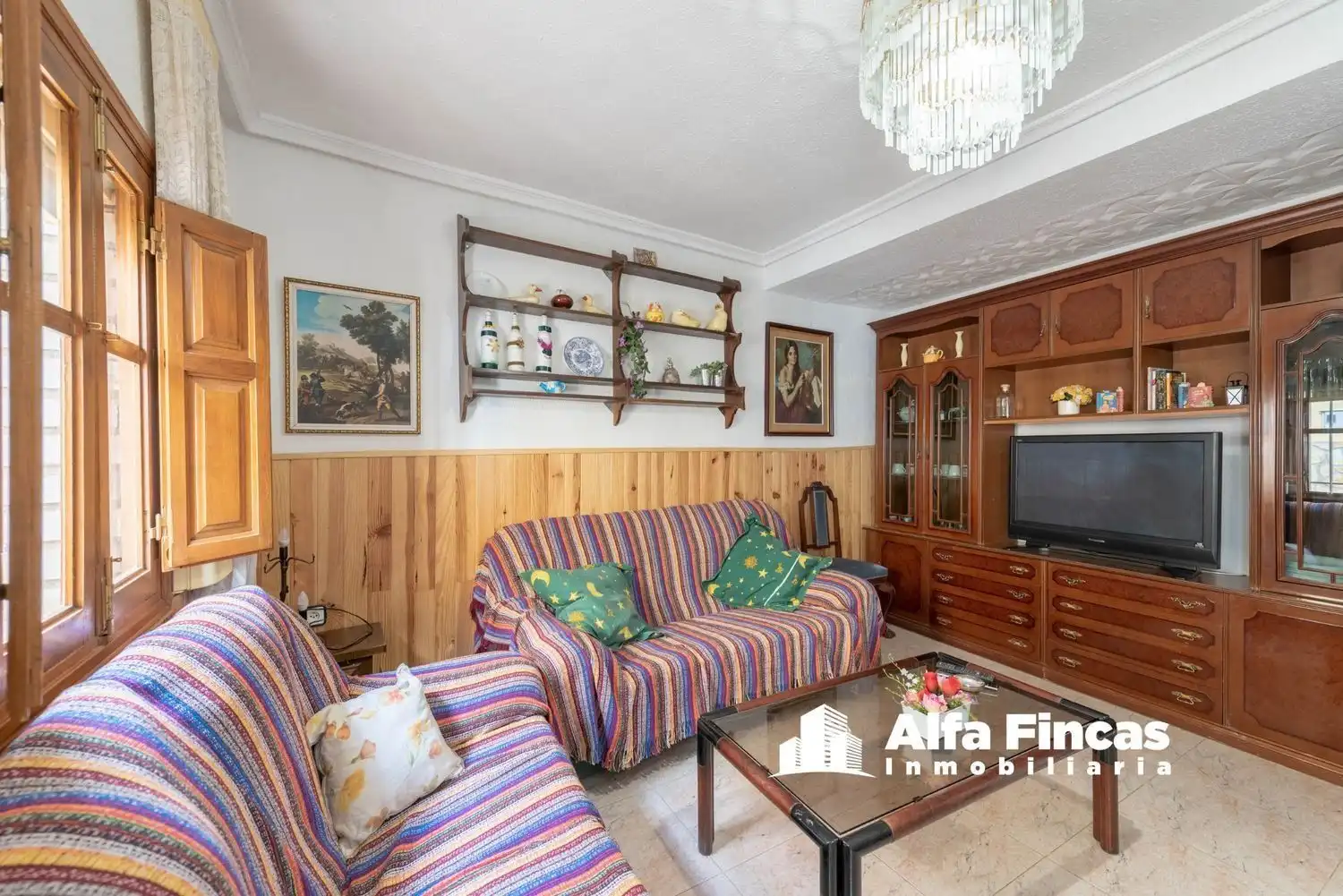 Sala de estar de Casa o chalet en venta en Villas de la Ventosa con Terraza