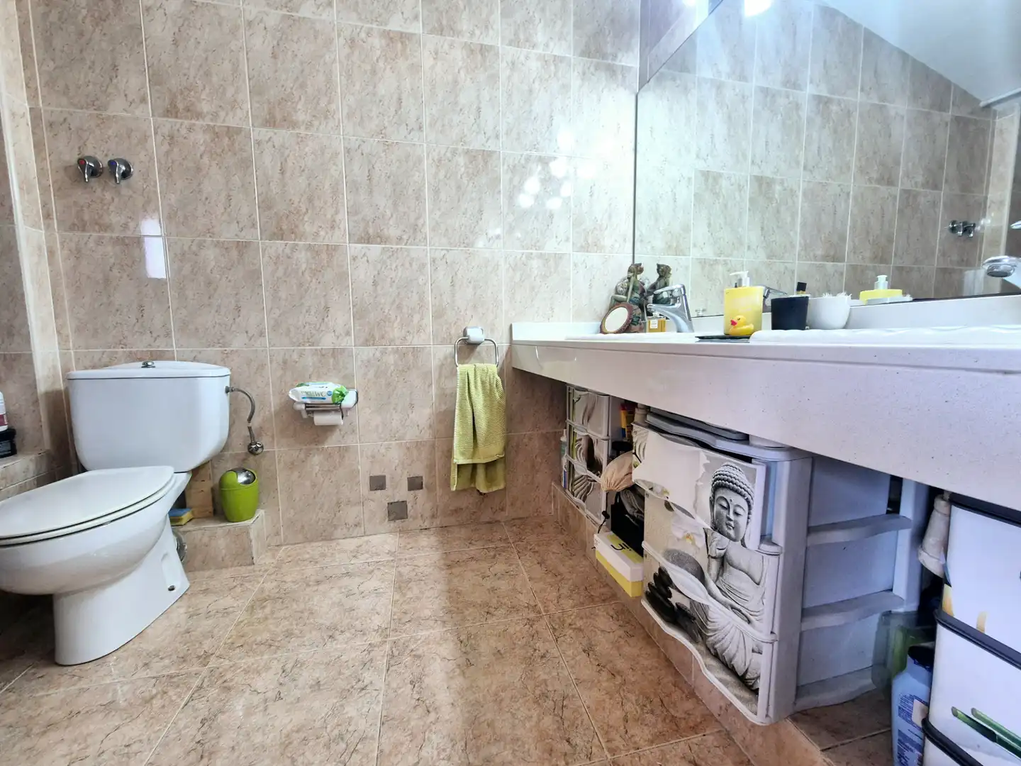Baño de Dúplex en venta en Malgrat de Mar con Aire acondicionado, Terraza y Amueblado